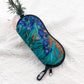 Lightweight Soft Glasses Case Scratch-Resistant Zipper Sunglasses Pouch for Travel and Commuting