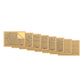Wooden Money Saving Challenge Box Cash Savings Box with 8 Replaced Amounts Stickers