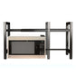 Adjustable Microwave Oven Shelf Kitchen Countertop Organizer Rack
