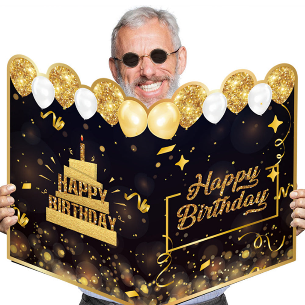 Jumbo Happy Birthday Card for Party Decoration
