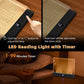 Transparent LED Flat Book Light with Timer for Reading
