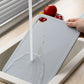 3 PCS Plastic Cutting Board Set with Hanging Loop Non Slip PP Chopping Board for Home