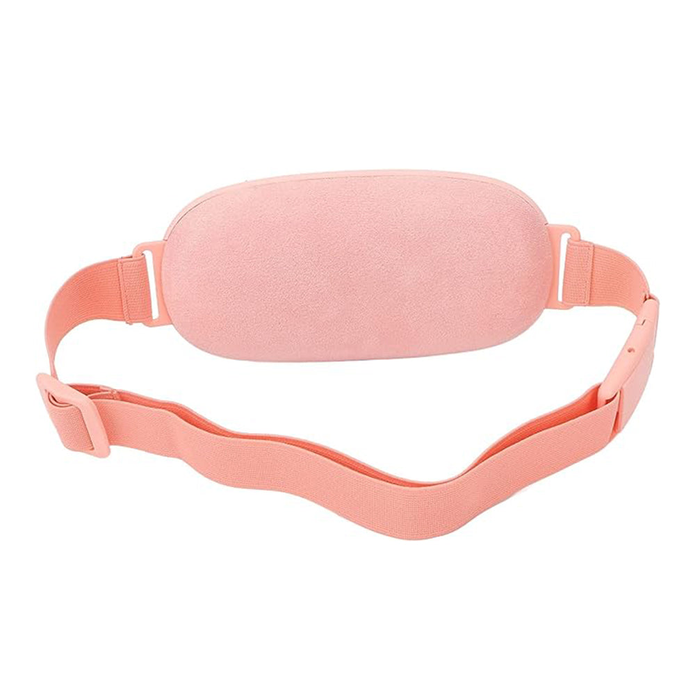 Cute Cartoon Portable Menstrual Heating Pad Electric Heated Waist Belt