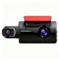 3 Inch Dash Cam Dual Lens Front and Rear for Vehicle Video Recorder Camera