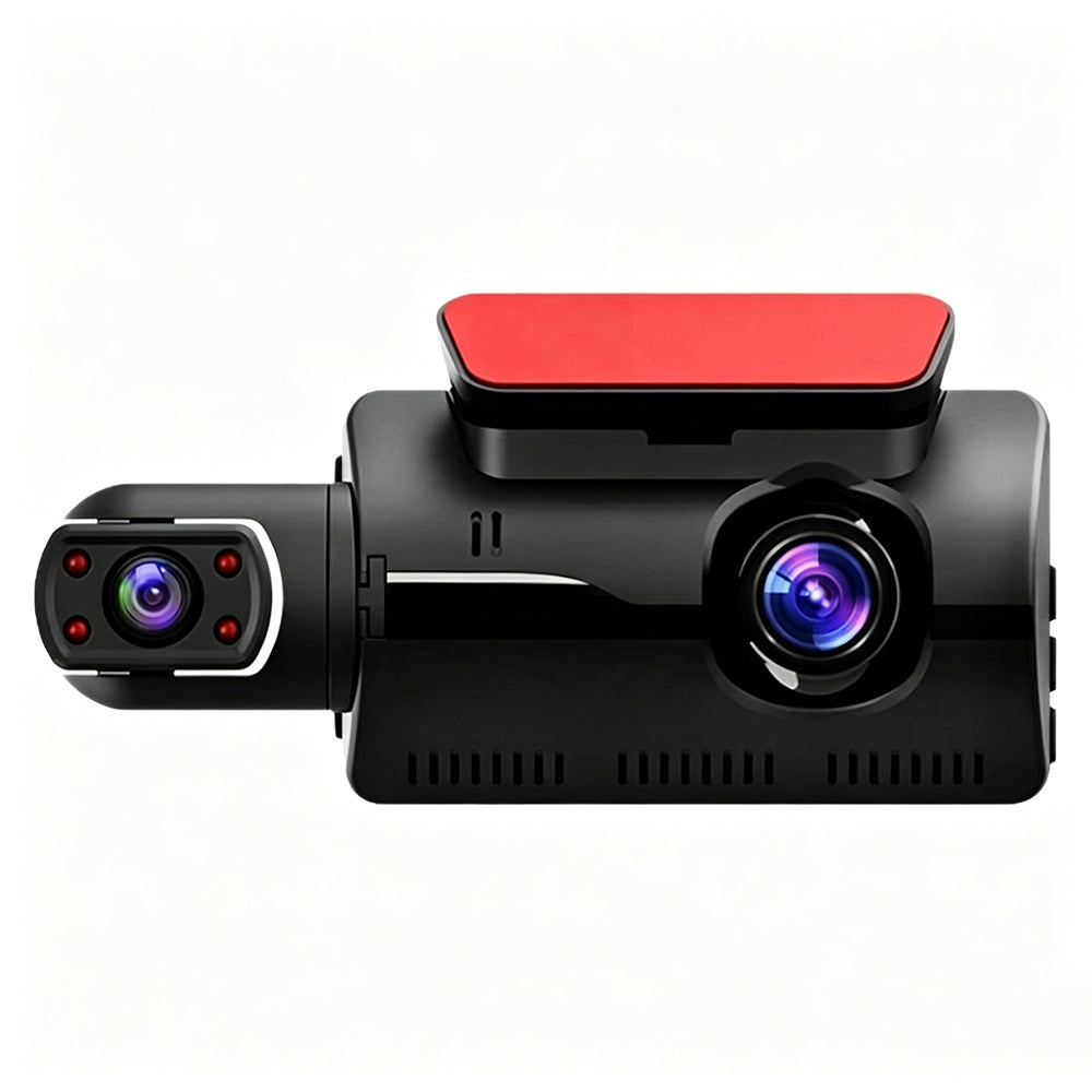 3 Inch Dash Cam Dual Lens Front and Rear for Vehicle Video Recorder Camera