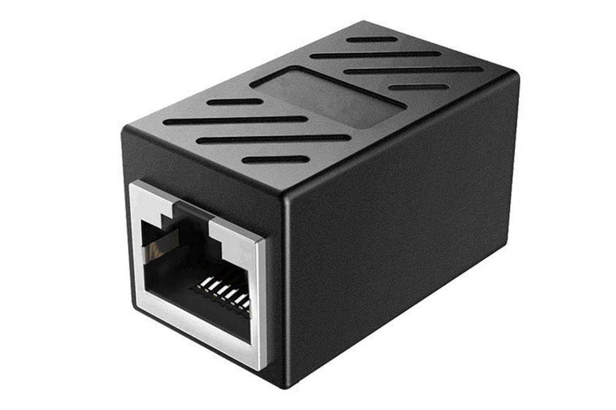 5-Pack RJ45 Ethernet Cable Coupler Inline Adapter Network Extender Connector