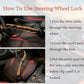 Car Steering Wheel Lock Buckle Security Lock for Vehicle Safety