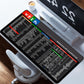 90 x 40 Excel Cheat Sheet Mouse Pad Desk Mat for Gaming Office