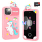 Smart Phone Toy Unicorn Dual Camera Touchscreen Phone with 32G TF Card