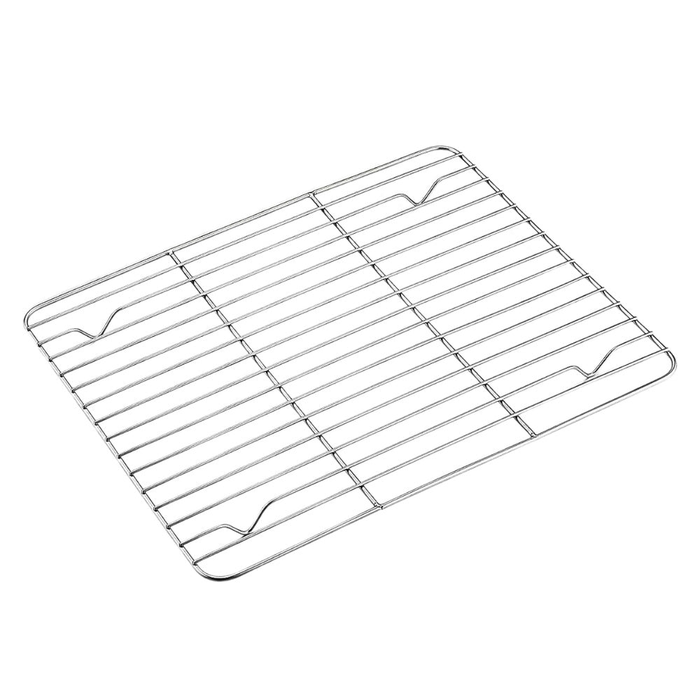304 Stainless Steel Baking Sheet and Cooling Rack Set for Oven and Air Fryer