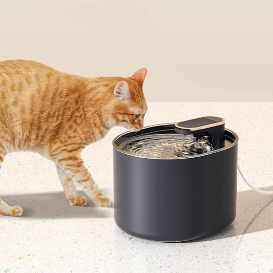 Pet Smart Water Fountain Automatic Shut Off with Red Light Indicator