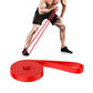 2 Pack Fitness Yoga Elastic Resistance Strap Strength Training Power Band