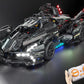 Motorized Building Blocks Car Remote and APP Dual Control RC Toy Car with LED Lights