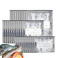 30 Pack Reusable Aluminum Foil Freezer Bags