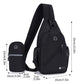 Travel Crossbody Chest Bag for Men and Women Adjustable Sling Backpack