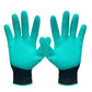2 Pairs Waterproof Gardening Gloves with ABS Claws for Digging
