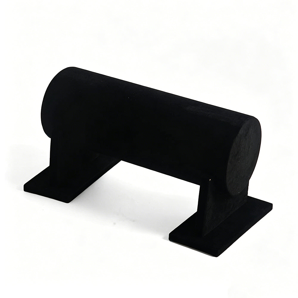 Headband Display Stand 30cm Cylindrical Velvet Hair Accessories Organizer