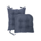 2Pcs Non-Slip Rocking Chair Cushion Set with Seat and Back Cushion