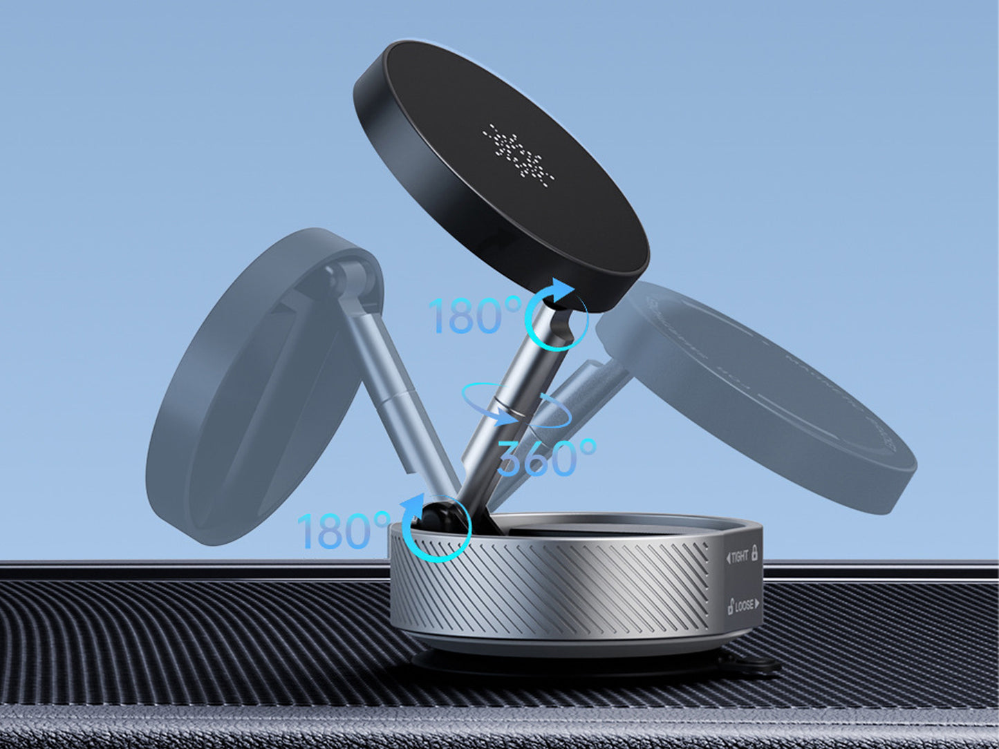 Vacuum Magnetic Phone Holder for Magsafe Magnetic Suction Cup Car Phone Mount