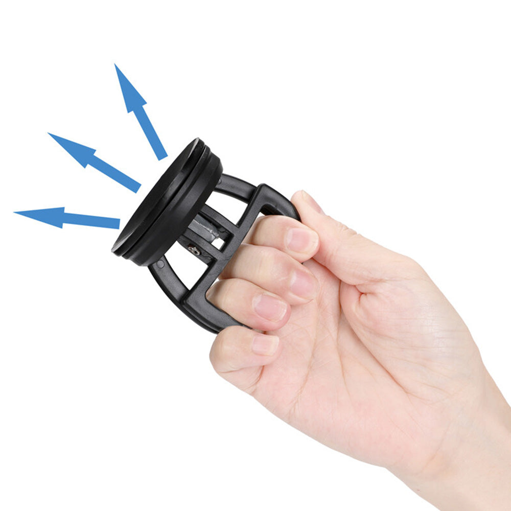 2 Piece Handheld Suction Cup Automotive Dent Puller Set in Two Sizes