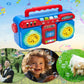 Kid's Automatic Musical Light-Up Bubble Machine Toy