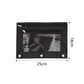 3Pcs 3 Ring Binder Pencil Pouches Double Zipper Stationery Bag