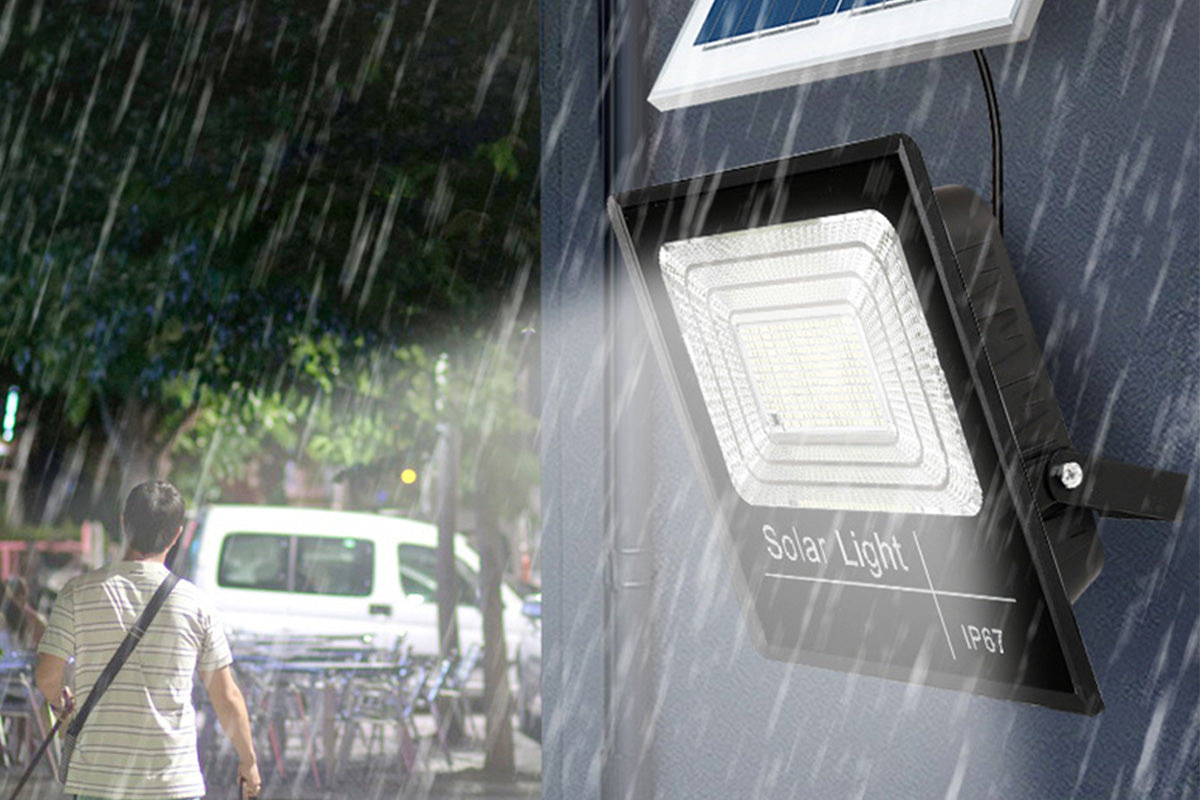 LED Flood Light Lamp Water Resistance Outdoor Spotlight Cool White