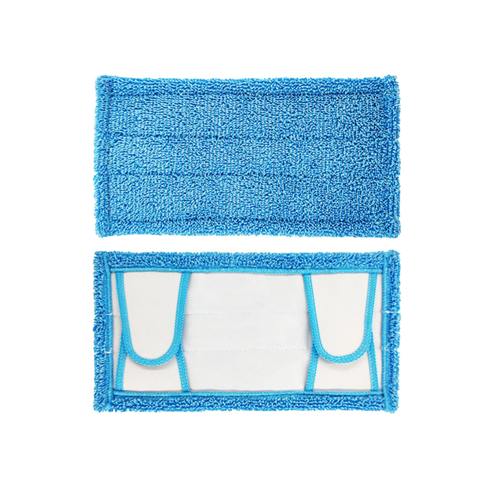 2Pcs Reusable Microfiber Mop Pad for Swiffer Wet Jet Pad Mop Thick Refills