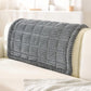 Sofa Armrest Cover Winter Thick Flannel Armchair Pad