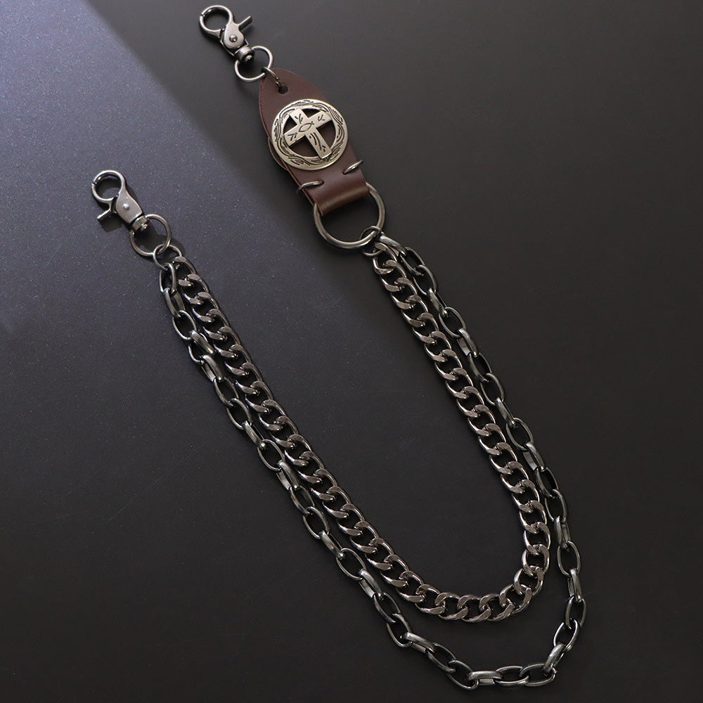 Punk Pant Chain Key Jean Wallet Chain for Men Women