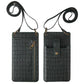3-in-1 Wallet Card Holder PU Leather Crossbody Phone Bag Phone Purse with Mirror
