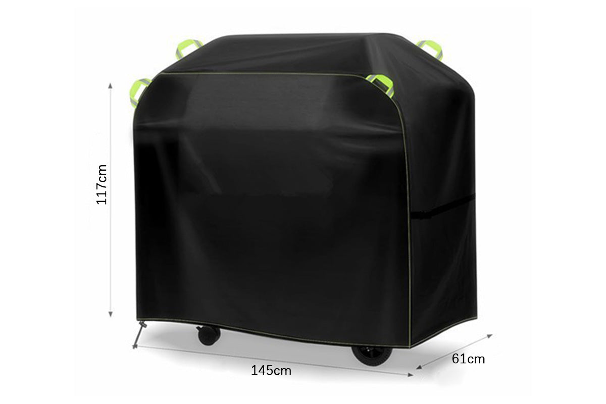 Heavy Duty Grill Protector BBQ Cover With Adjustable Straps For Outdoor
