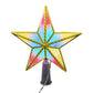 Led Pentagram Christmas Tree Top Light