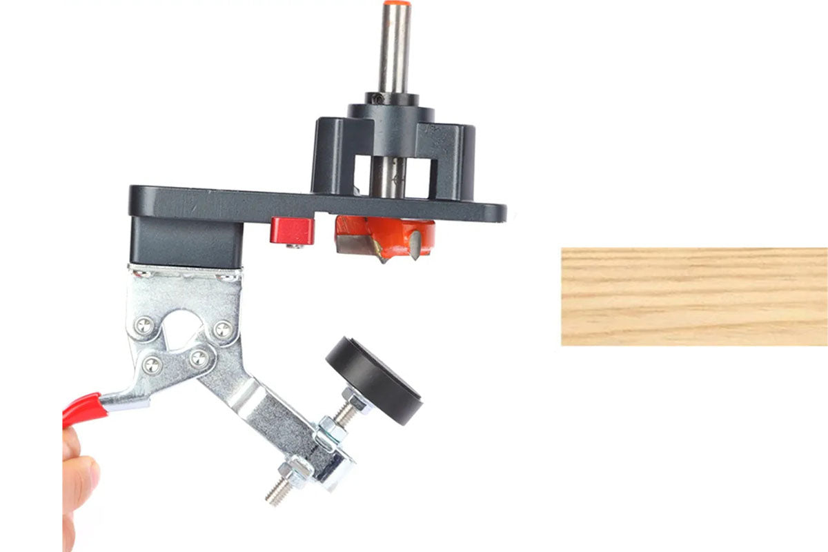 35mm Hinge Drilling Jig Adjustable Cabinet Hole Opener with Stop