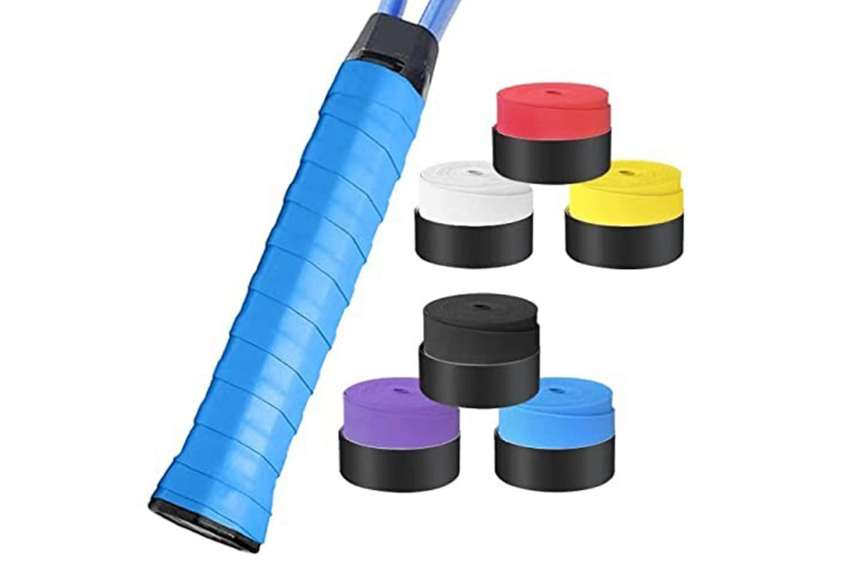 30Pcs Racket Grip Tape Non-Slip Sweat Absorbent Overgrip for Tennis Badminton