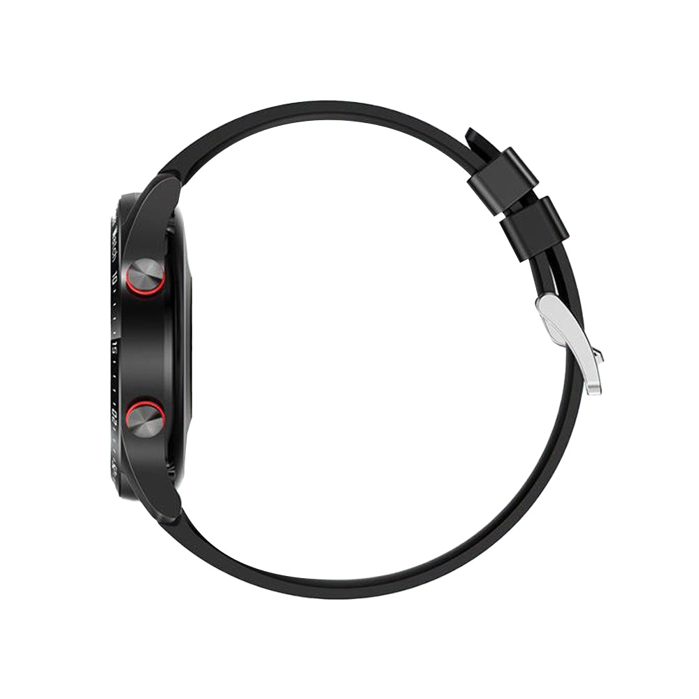 Bluetooth Smart Watch Sleep ECG Monitoring Sport Tracker-with 1 Steel Strap and 1 TPU Strap