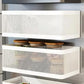 No-Drill Wall-Mounted Metal Storage Rack for Kitchen & Bathroom Garlic Ginger Green Onion Organizer