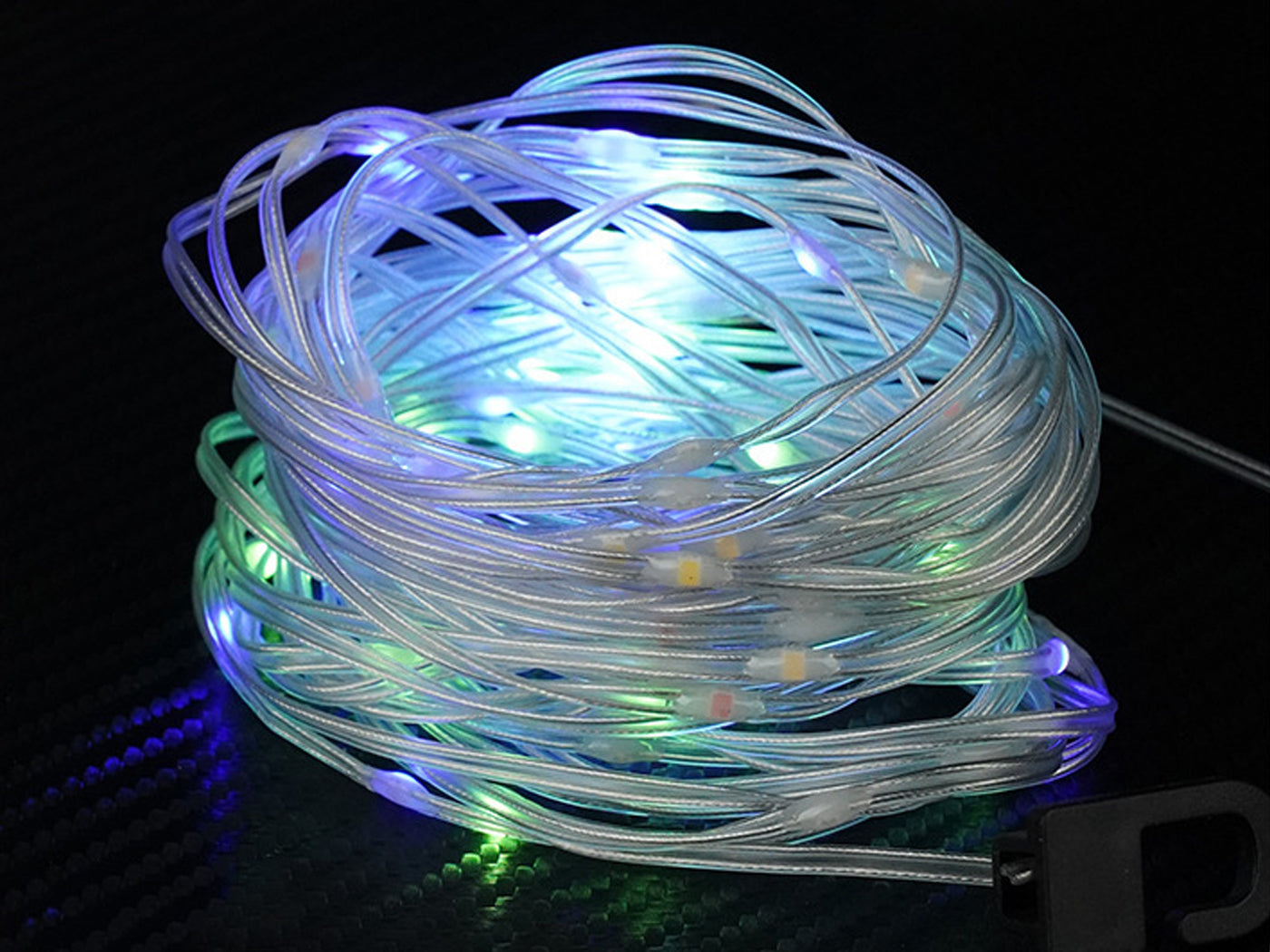 Motion Sensing Solar Wall Light with String Light
