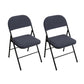 2Pcs Folding Chair Two Pieces Split Cover Anti-dust Chari Cover