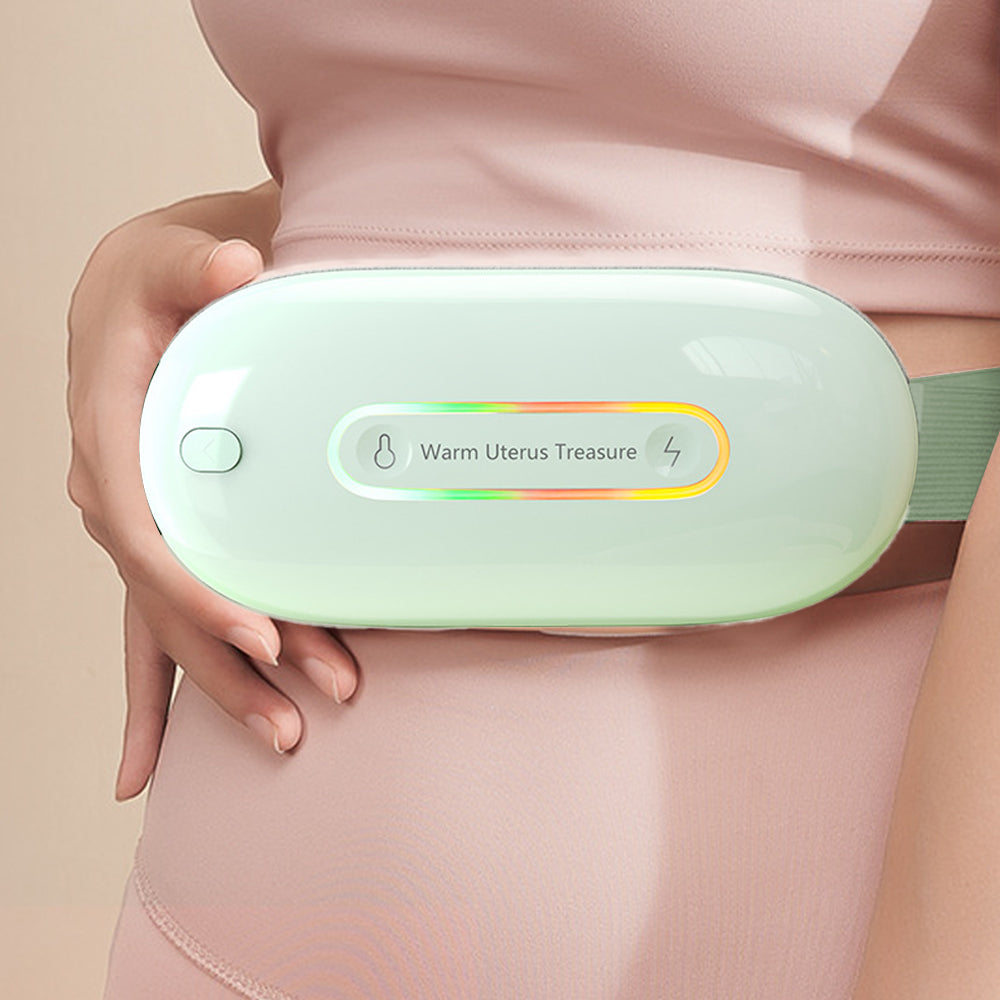Portable USB Cordless Menstrual Heating Pad with Massager