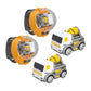 2Pcs Mini Remote Control Bulldozer Watch Toy with USB Charging