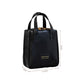 PU Leather Travel Cosmetic Bag with Handle
