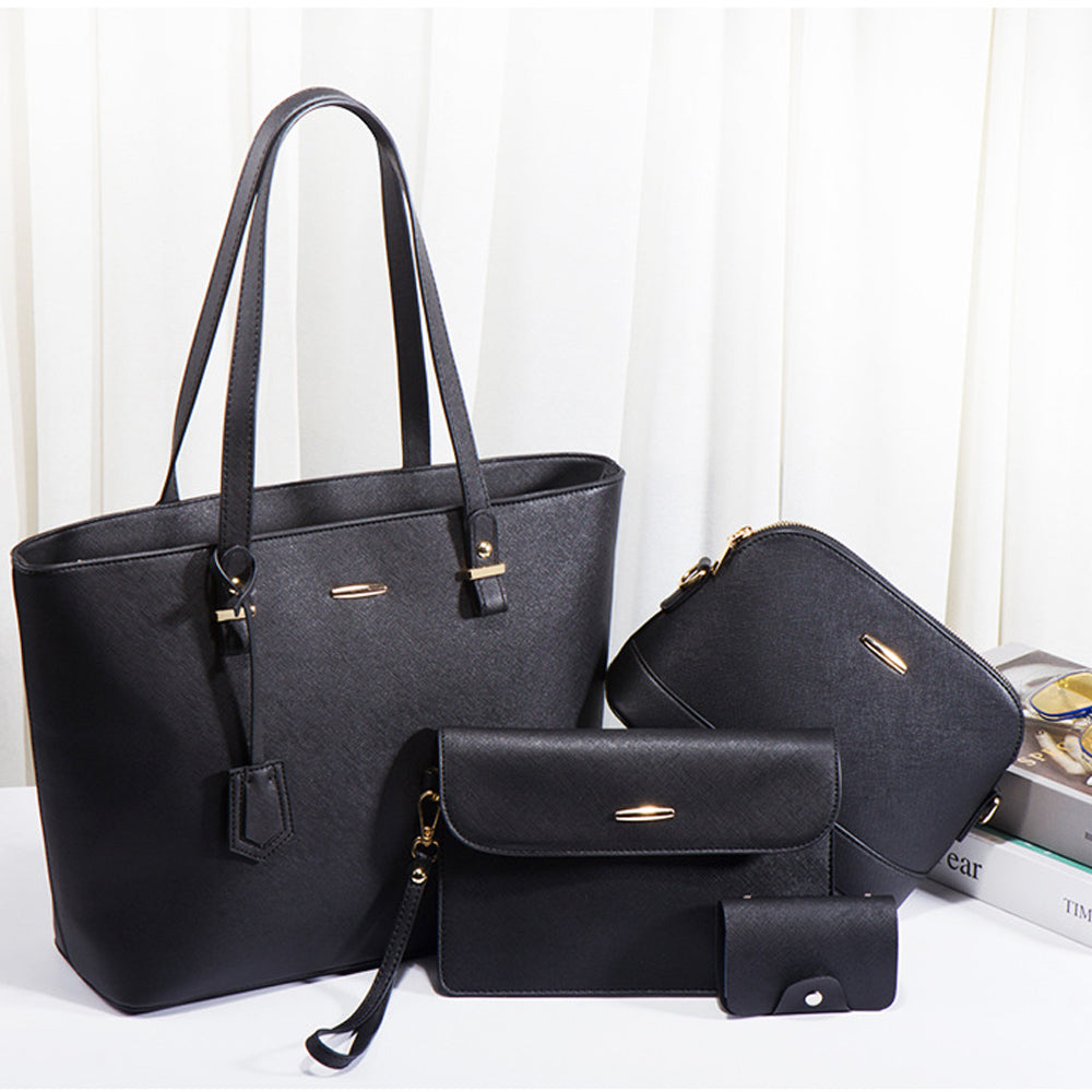 4Pcs Women Fashion Handbags Set