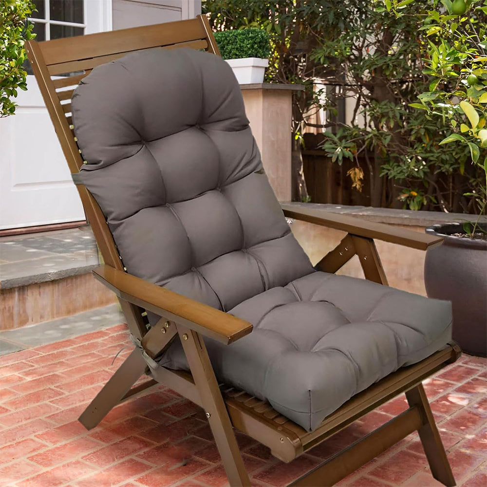 High Back Patio Adirondack Lounge Chair Pad