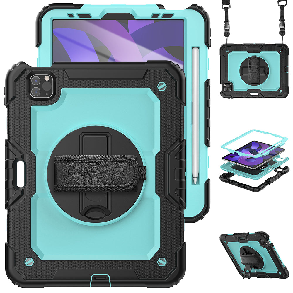 Shockproof Protective Case with Screen Protector for iPad Pro 11(2022/2021/2020/2018)/Air 4 10.9 2020/Air 5 2022