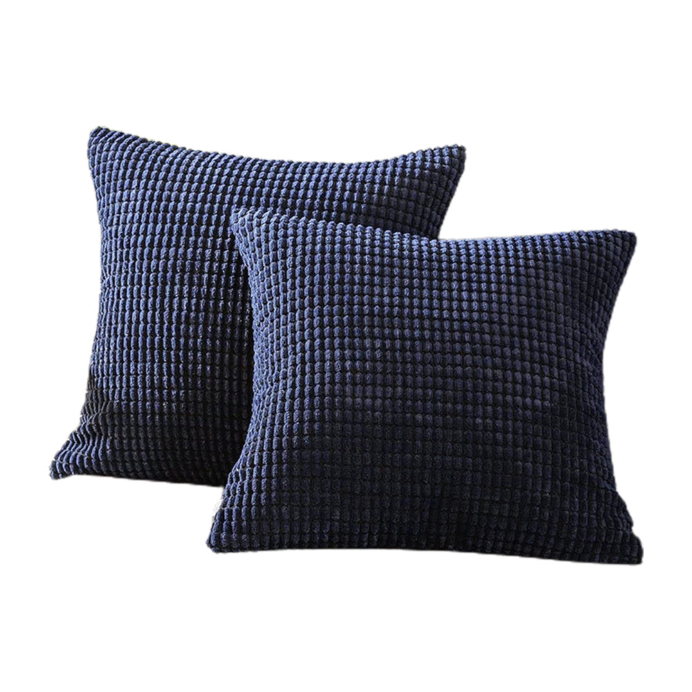 2Pcs Corduroy Lounge Cushion Cover