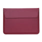 PU Leather Sleeve Case Laptop Bag with Stand for Macbook 11 13 15 inches