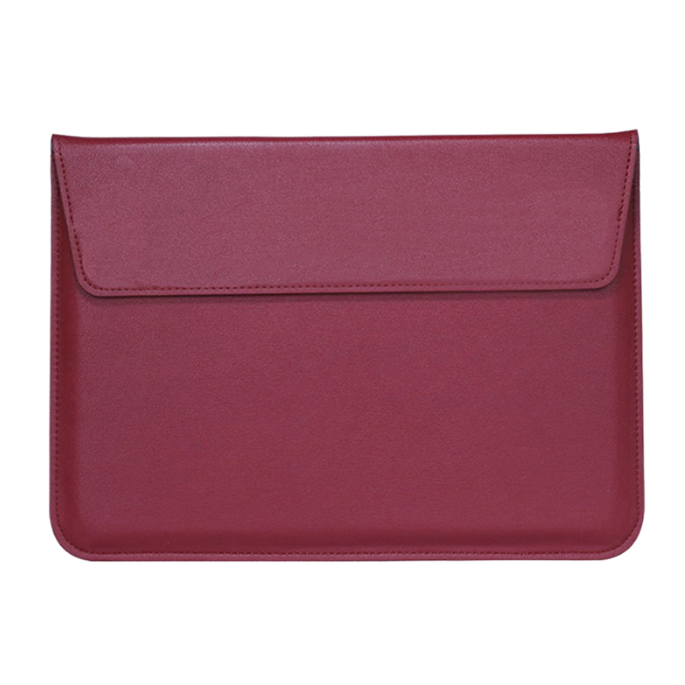 PU Leather Sleeve Case Laptop Bag with Stand for Macbook 11 13 15 inches