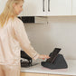 Multi-Angle Tablet Holder Compatible with iPads Lazy Holder Stand for Bed and Desk with 2 Pockets