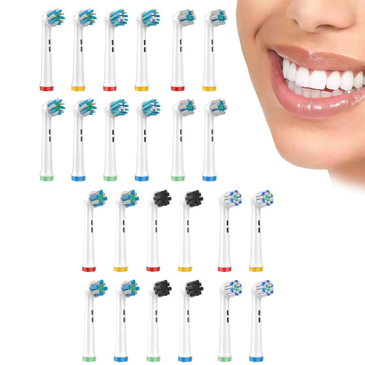 24Pcs Replacement Electric Toothbrush Heads Compatible with Oral-B Toothbrush